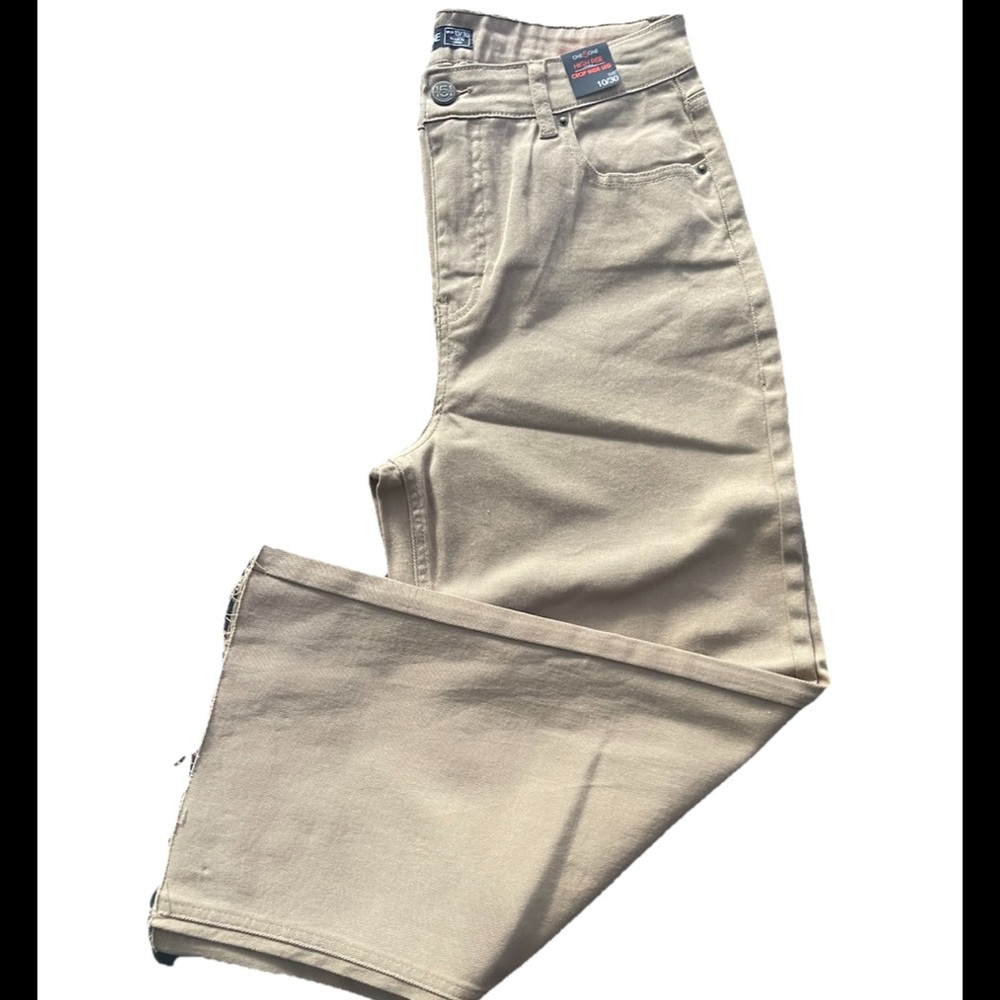 One 5 One Women’s High-Rise Crop Wide-Leg Jeans Size 10/30.